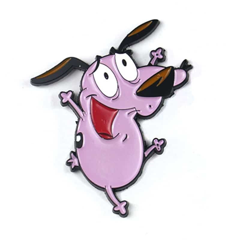 Pin Coraje, el Perro Cobarde