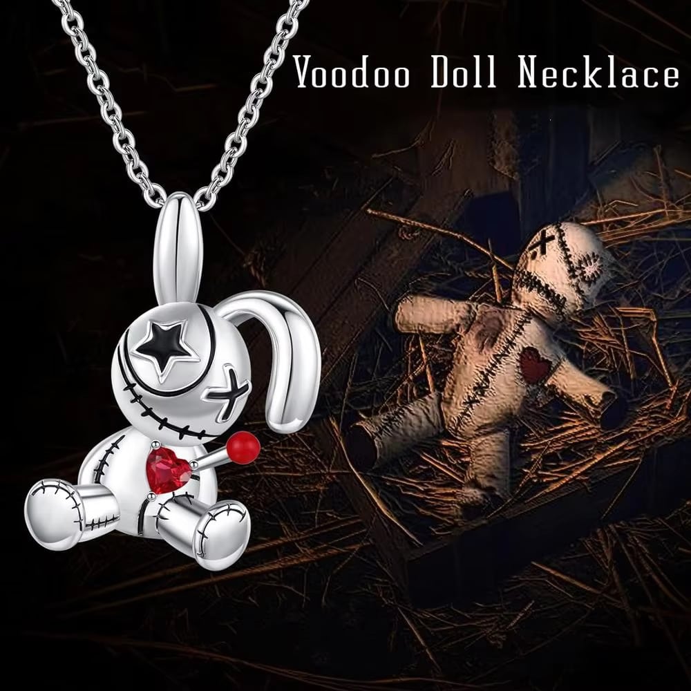 Collar Muñeco Voodoo: ¡Lleva la Magia Oscura Contigo! - Imagen 3